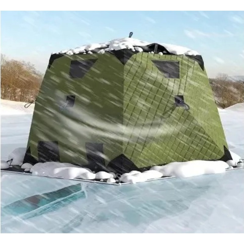 Fishing Equipment You Need - Cabana Hexagonal para Pesca no Gelo